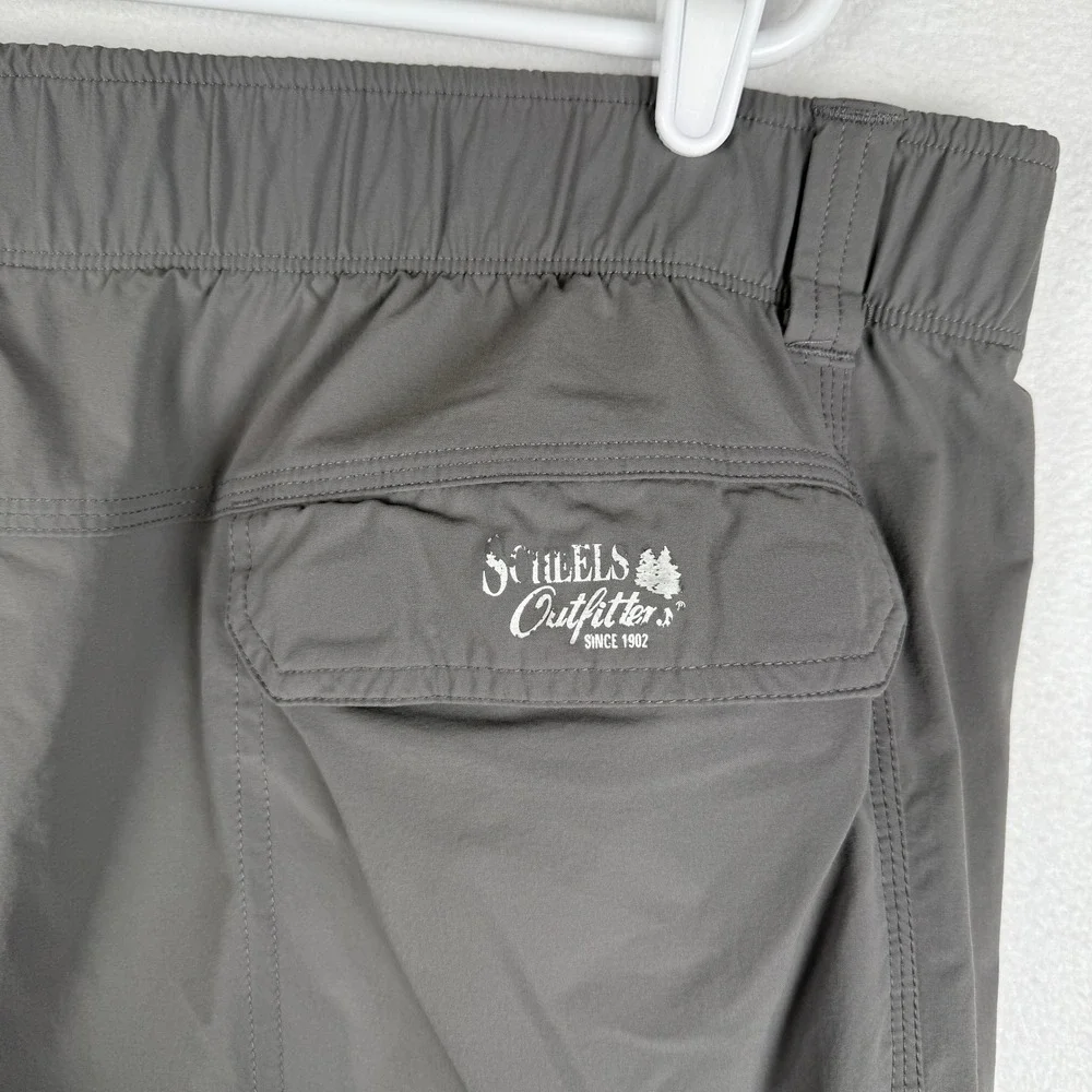 Scheels Convertible Cargo Pants Mens XL Nylon Zip‎ Off Articulated Knee Hiking - Picture 6 of 12